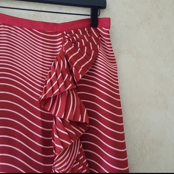 Tory Burch Opalina ruffled silk skirt size 6 NWT - Picture 5 of 7